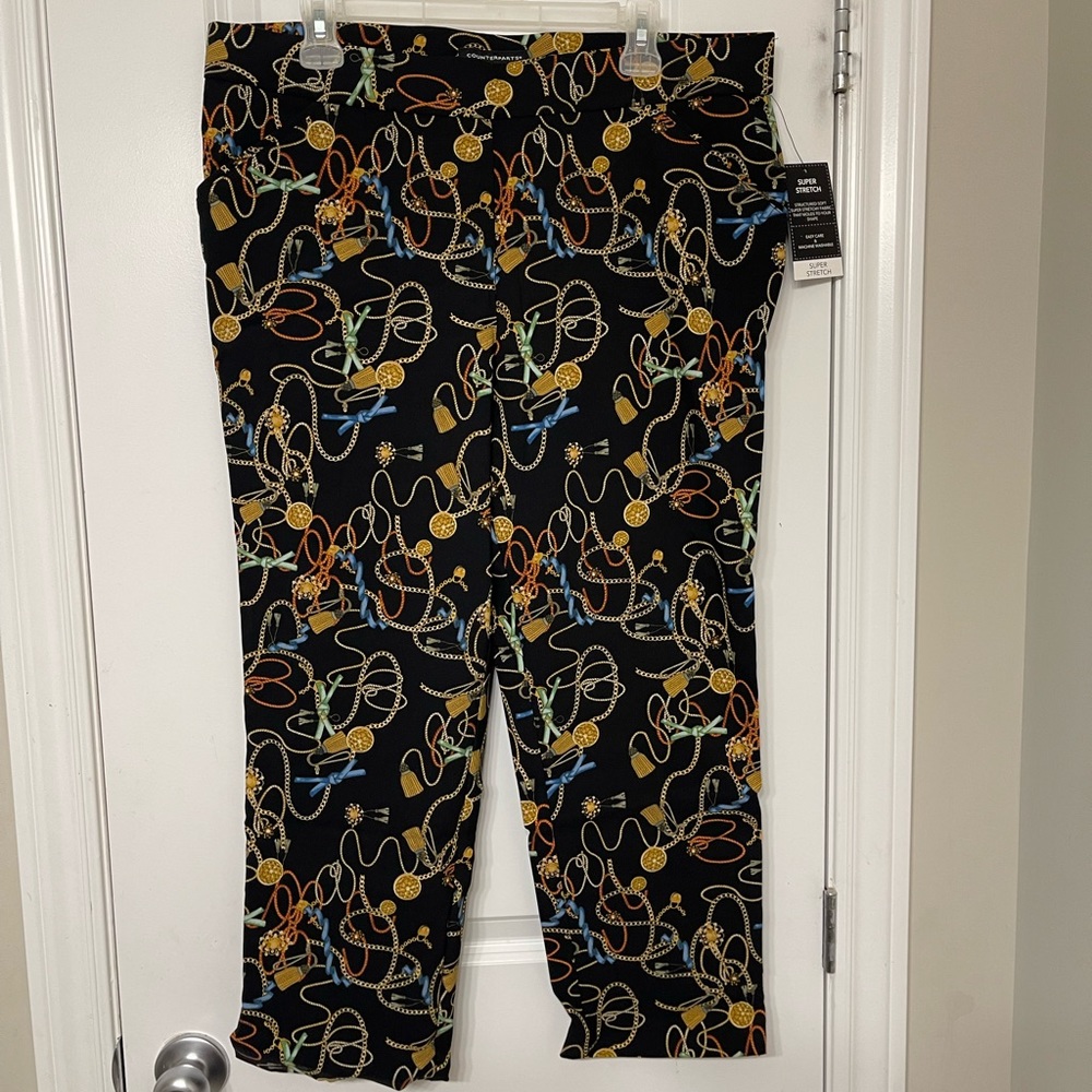 Brand New Counterparts pull on capri pant-Size 16P